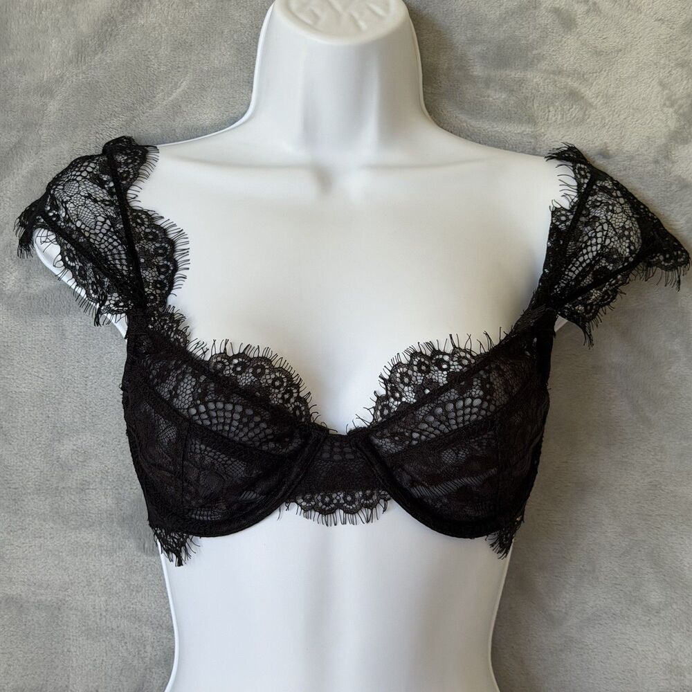 Bluebella Women's 32C Lingerie Marina Bra, Black EXCELLENT CONDITION